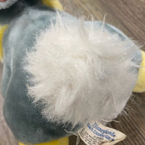 Disney Bambi Thumper Plush Disneyland Walt Disney World Gray Yellow 8" Rabbit - Picture 4 of 8